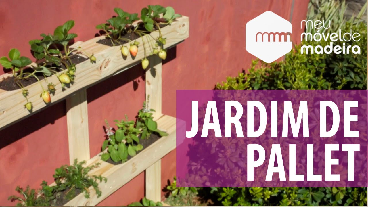 DIY Especial Primavera - Jardim de Pallet
