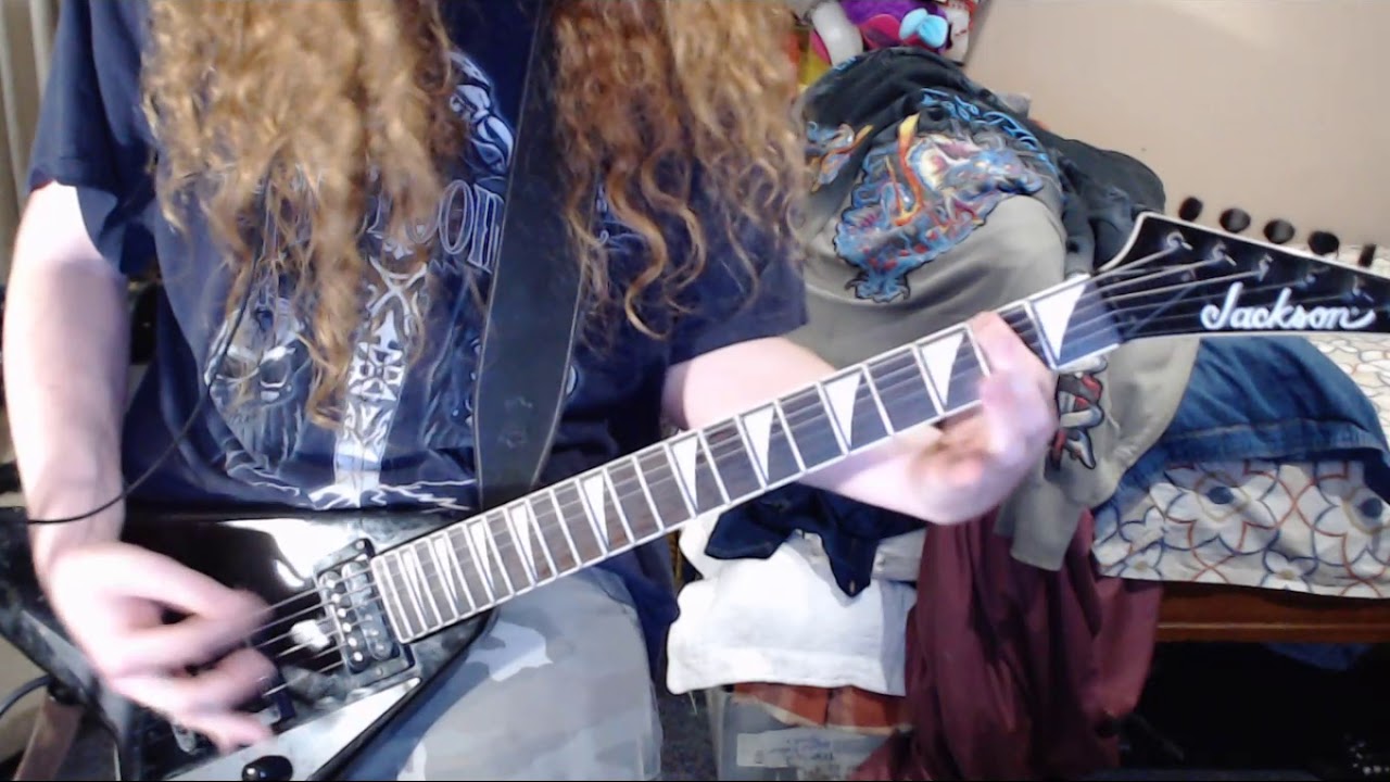 March Of The Crabs - Lead and Rhythm with Guitar Solo - Anvil Guitar Cover