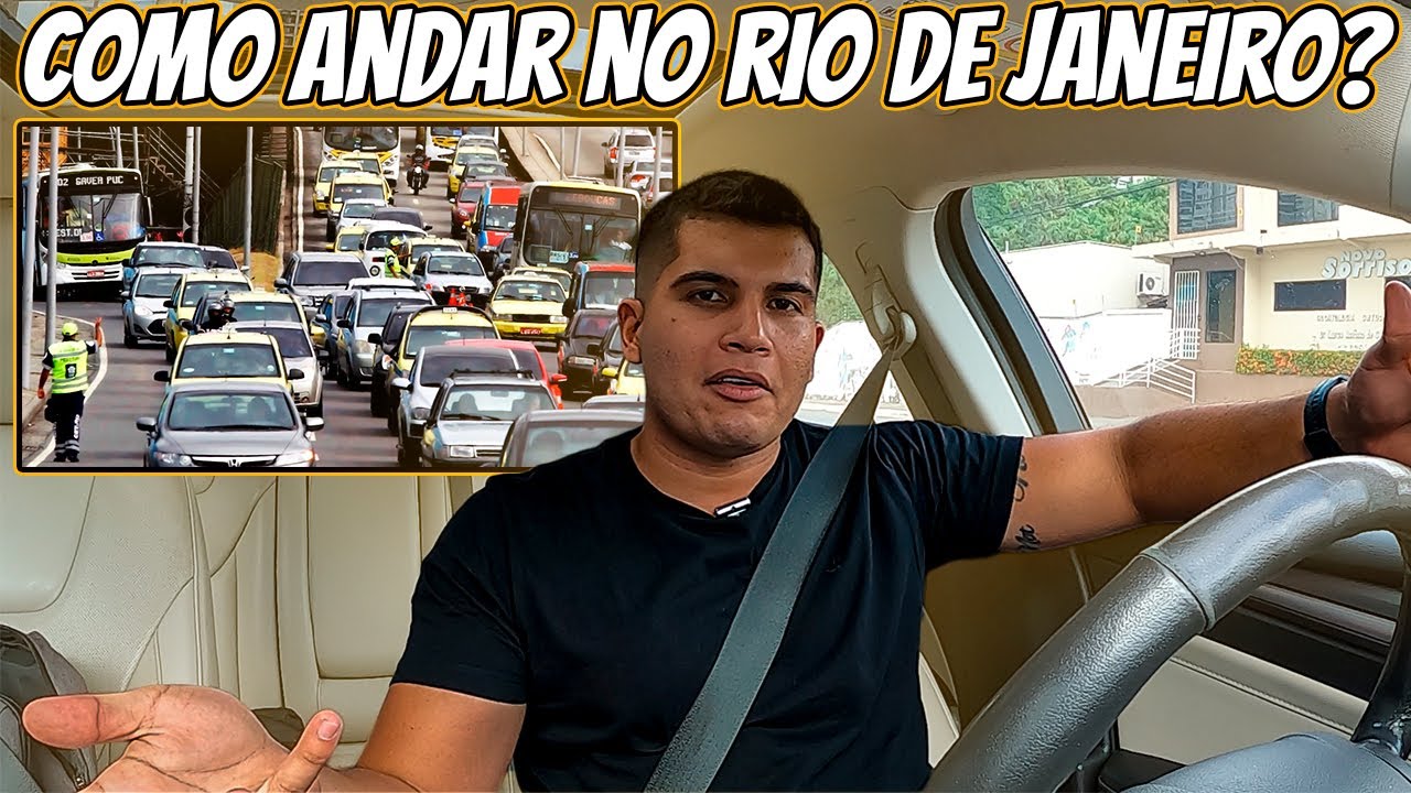 O TR&Acirc;NSITO DO RIO DE JANEIRO ME ASSUSTOU 😨