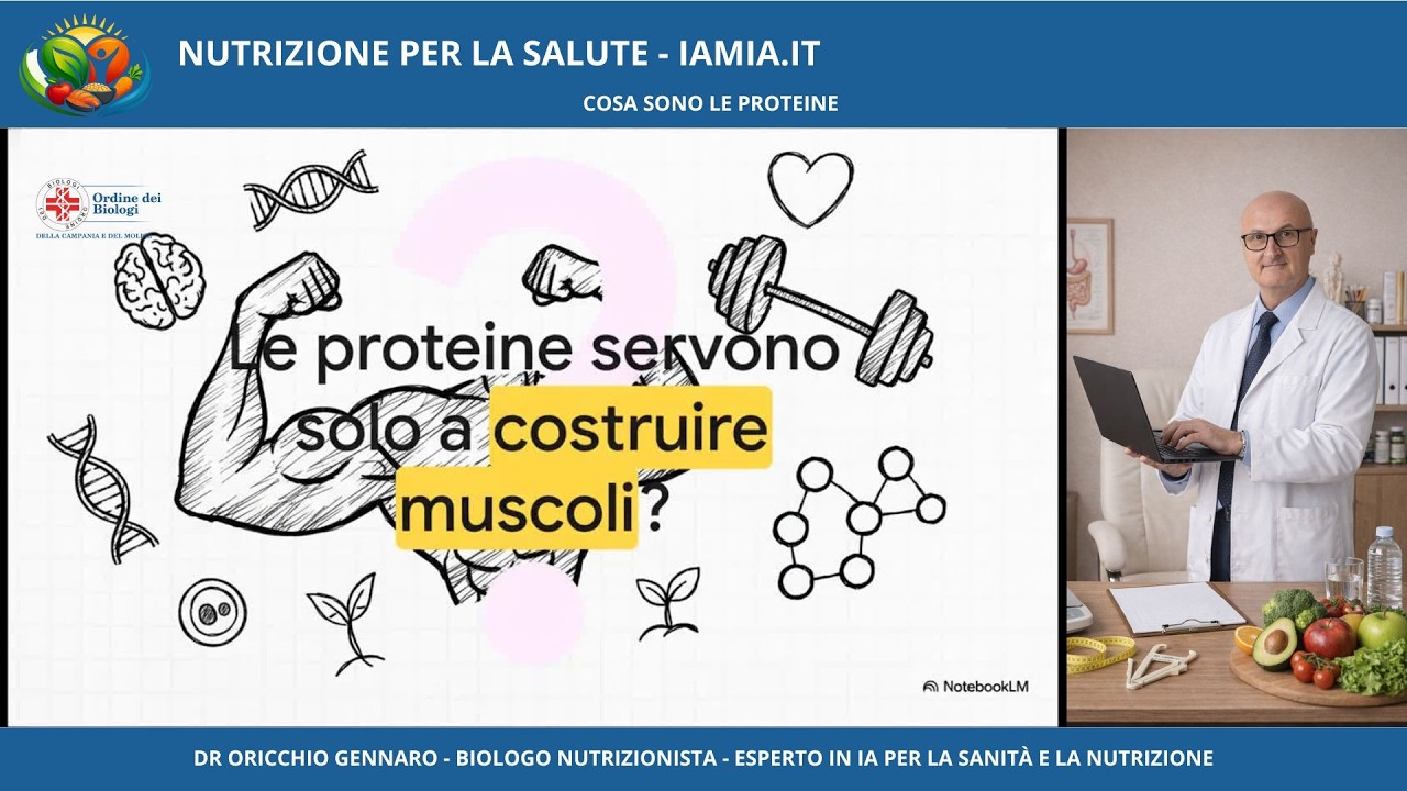 #1 COSA SONO LE PROTEINE E PERCHÉ SONO FONDAMENTALI PER LA SALUTE
