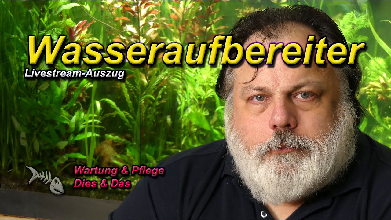 Was hältst du von WASSERAUFBEREITERN im Aquarium?