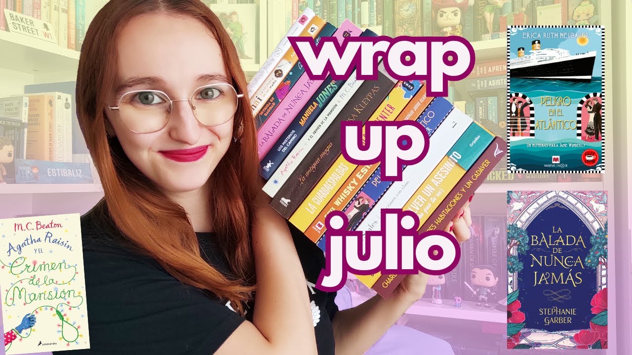 En el que leo un montón de cozy mystery (para sorpresa de nadie) 🕵🏻‍♀️ WRAP UP JULIO 2025