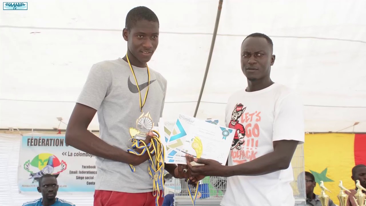 remise des prix federation colombophile senegalaise