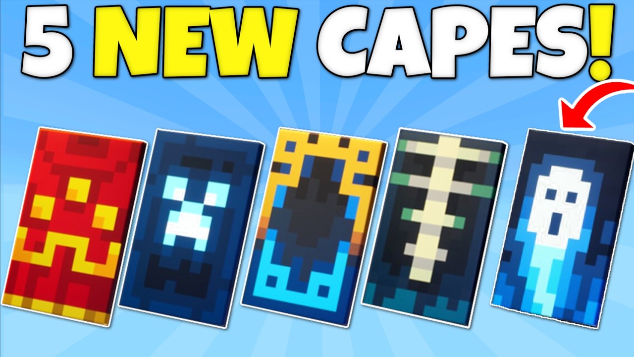 Minecraft is adding 5 NEW CAPES! How to redeem for Bedrock & Java Tutorial! Hero Cape, Twisted Cape
