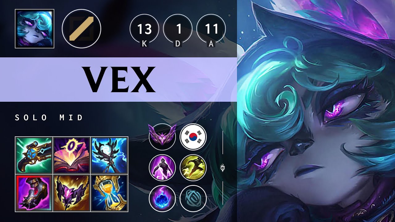 Vex Mid vs Orianna - KR Master Patch 25.12
