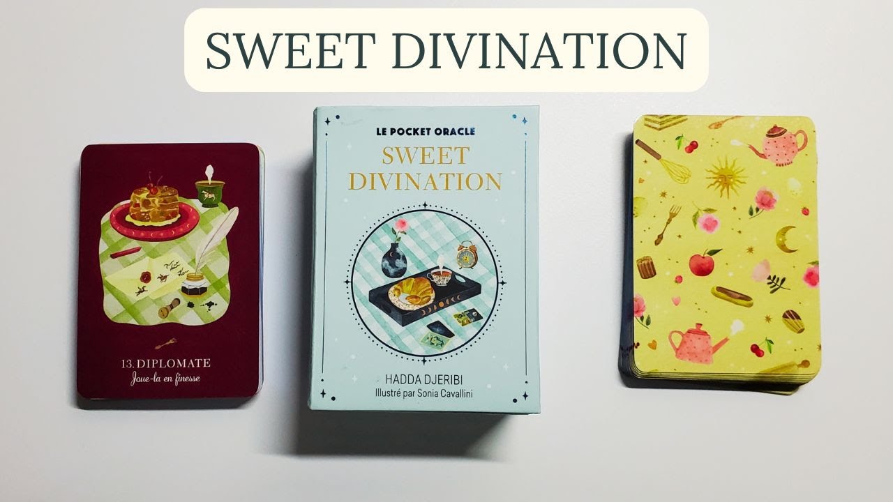 SWEET DIVINATION  - Oracle pocket d'Hadda Djeribi et Sonia Cavallini