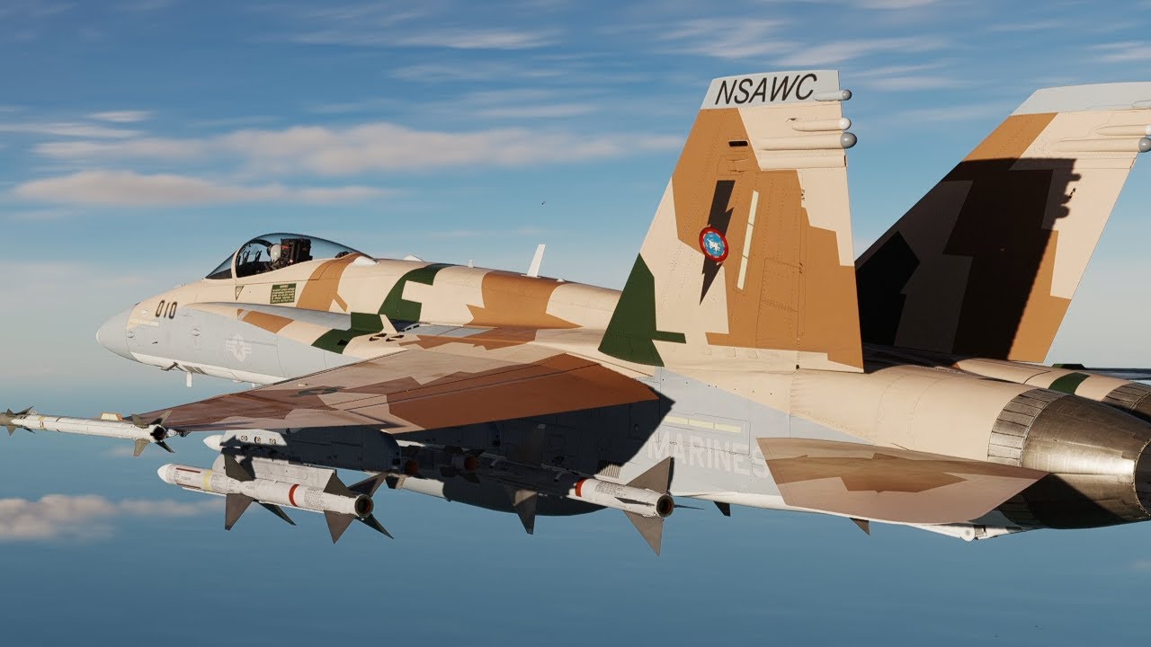 DCS F/A-18C HORNET - TUTORIAL RADAR, MODOS: AACQ, ACM Y FLOOD (3 DE 3)