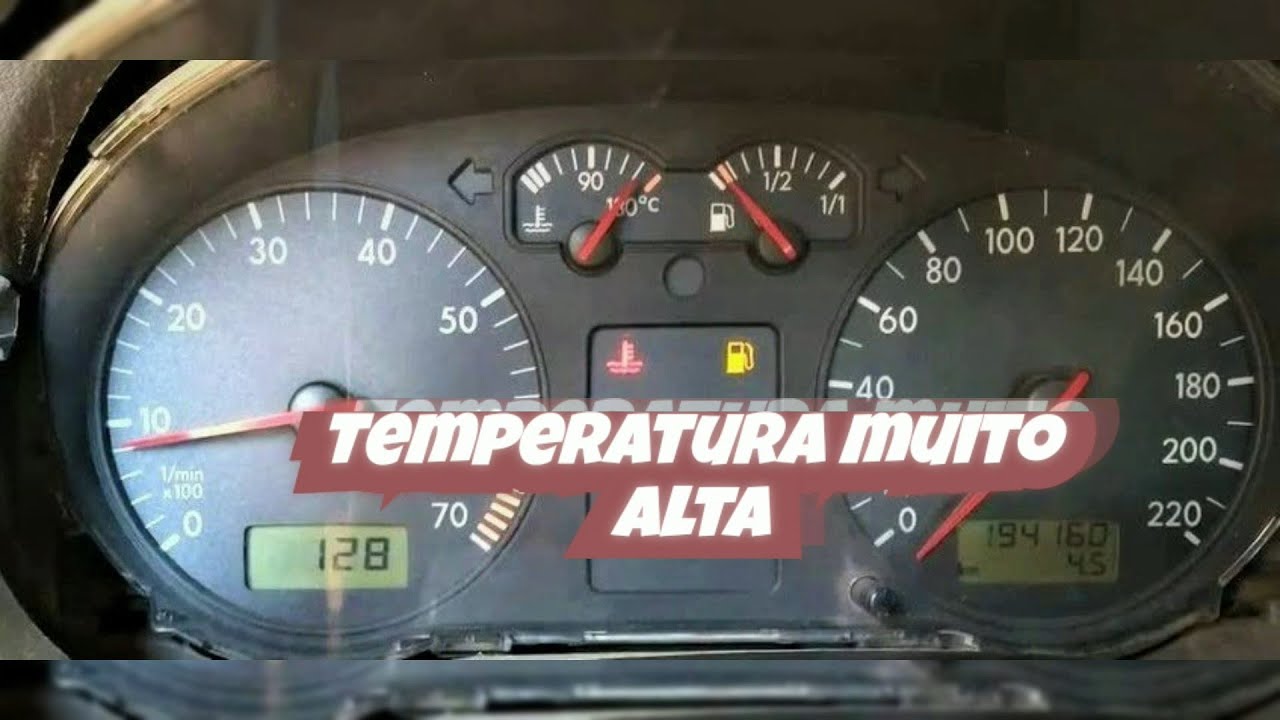 Temperatura muito alta no painel