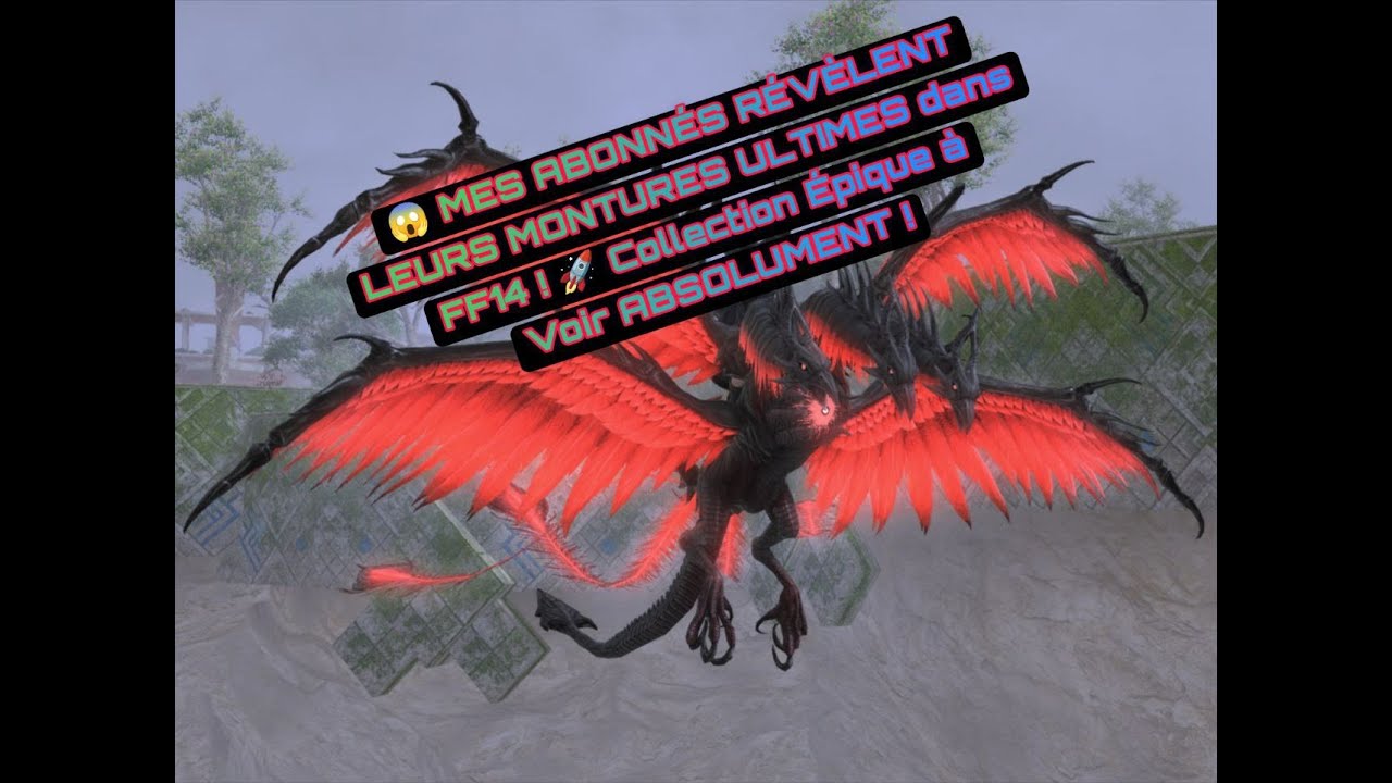😱 MES ABONNÉS RÉVÈLENT LEURS MONTURES ULTIMES dans FF14 ! 🚀 Collection Épique à Voir ABSOLUMENT !