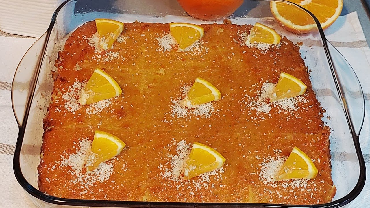 Целый апельсин в блендер?! Проверяю легендарный турецкий Ревани 🍊Турецкий десерт