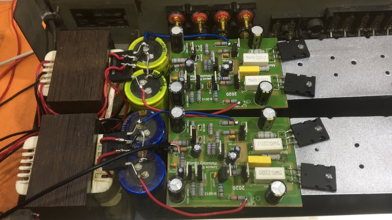2 channel power amplifier
