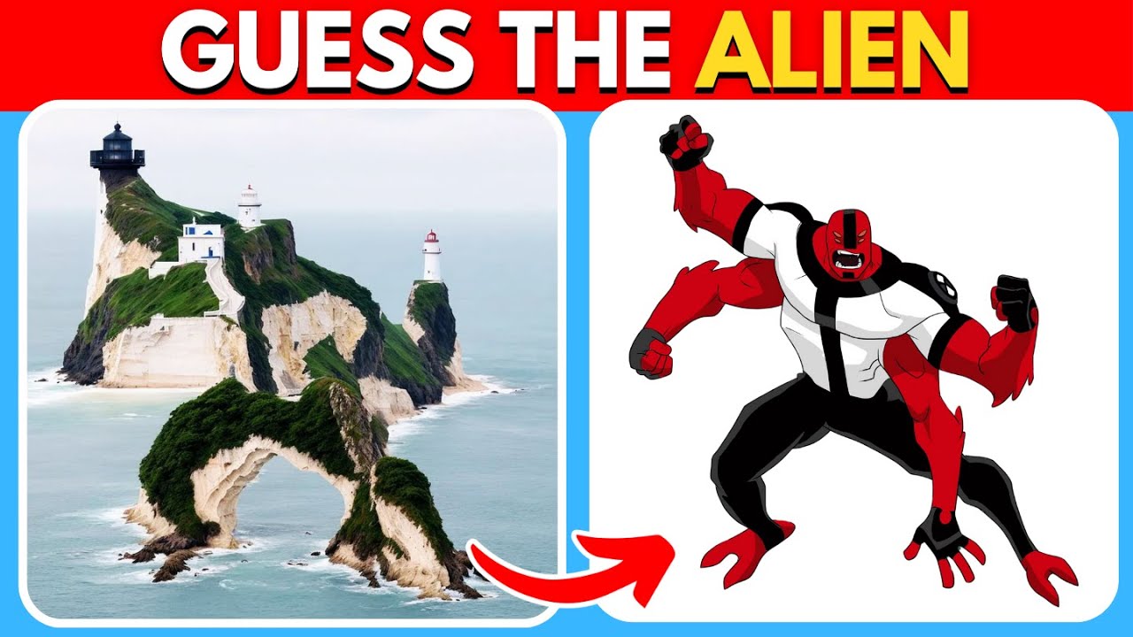 Can You Guess The Hidden Ben 10 Alien By Illusion? | Ben 10 Quiz 👽