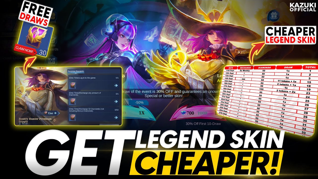 HOW TO GET LESLEY LEGEND SKIN IN THE CHEAPEST WAY POSSIBLE!