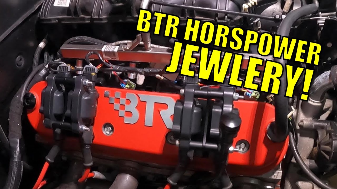 Brian Tooley Racing (BTR) Die Cast Valve Covers - Overview and Installation With Coil Brackets!