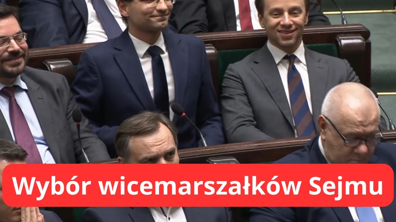 Głosowania - Wybór Wicemarszałków Sejmu RP [13 listopada 2023 r.]