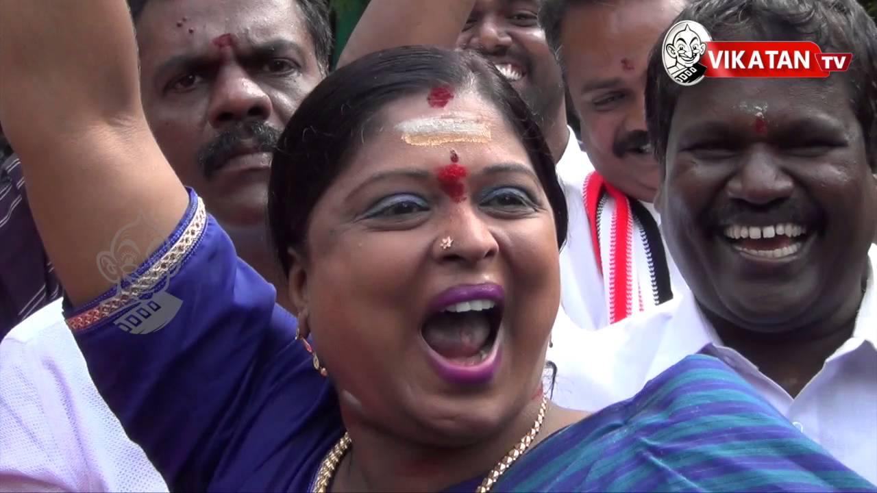 Amma is back! AIADMK cadres break into celebrations|TN Election 2016 Results