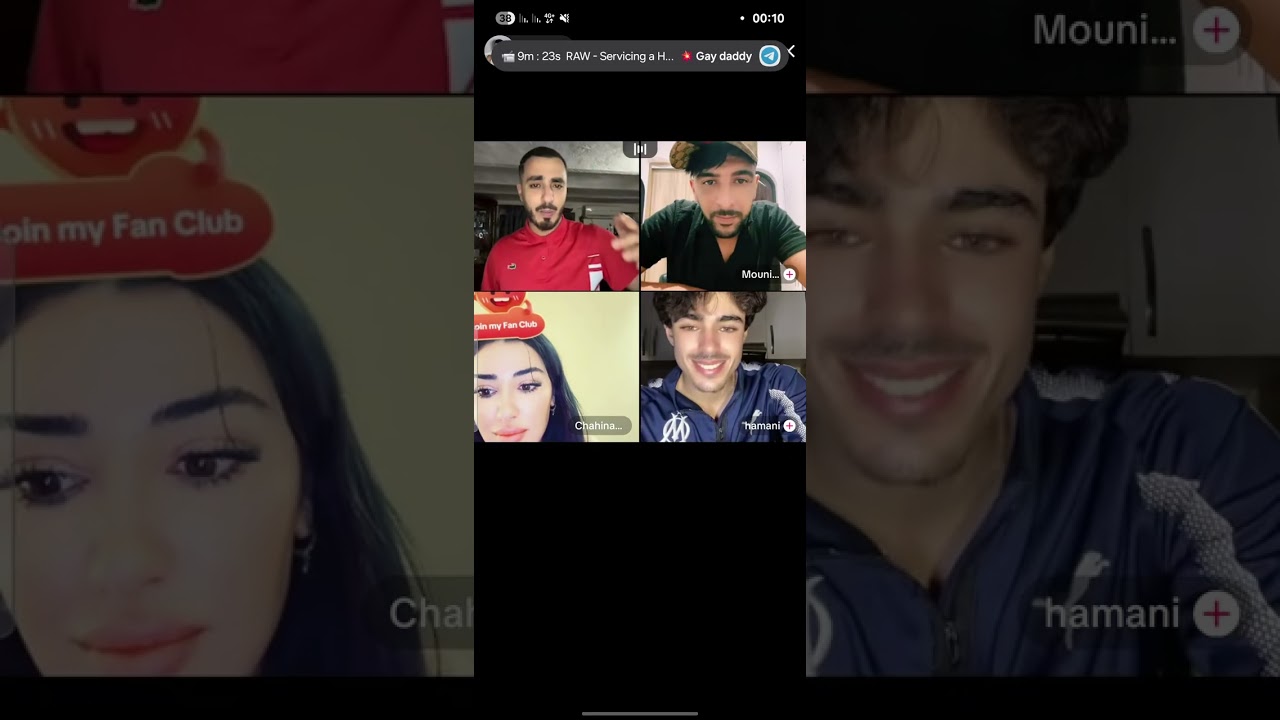 لايف شاهيناز فيروس منير حماني هههههههه