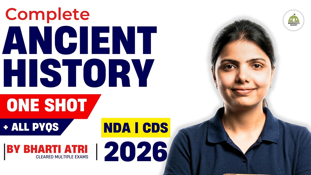 🍁 Complete Ancient History | One Shot | PYQs + Concept