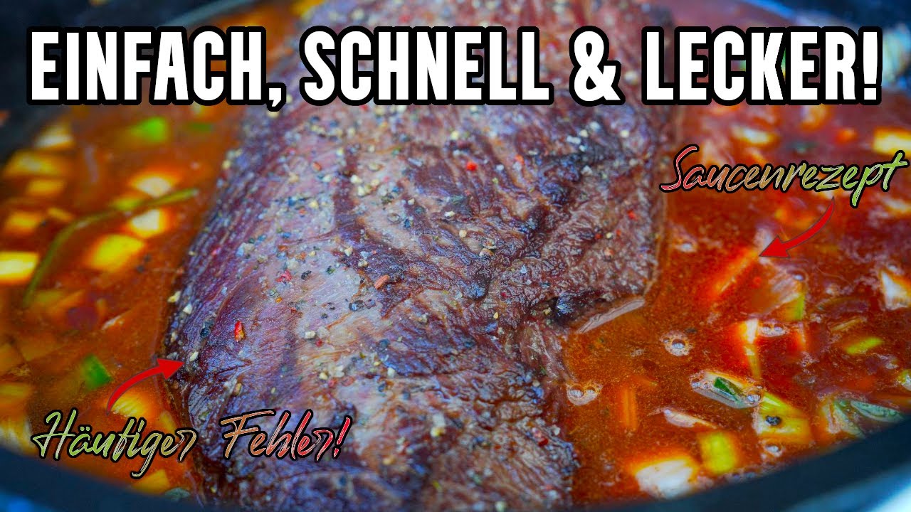 Zart & Würzig - Rinderbraten aus dem Dutch Oven!