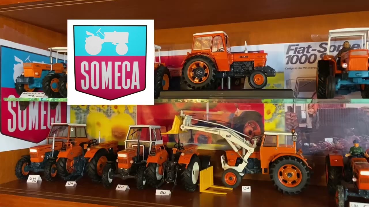 ♦️100% Fan de tracteurs Someca - Miniatures