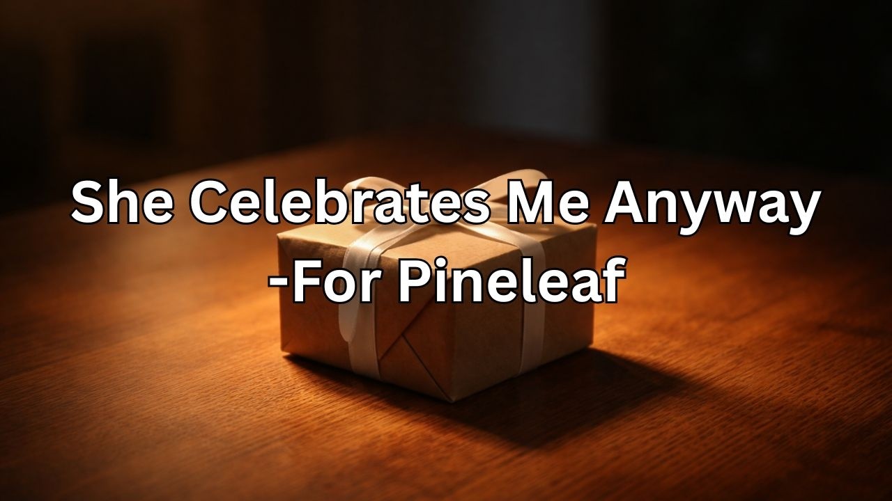 She Celebrates Me Anyway | Echoes I Had To Release | For Pineleaf