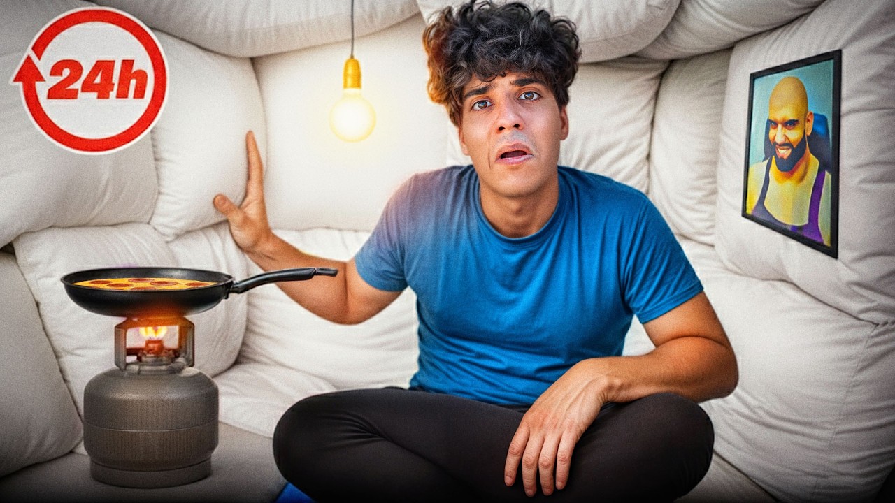 توی خونه بالشتی زندگی کردیم😫