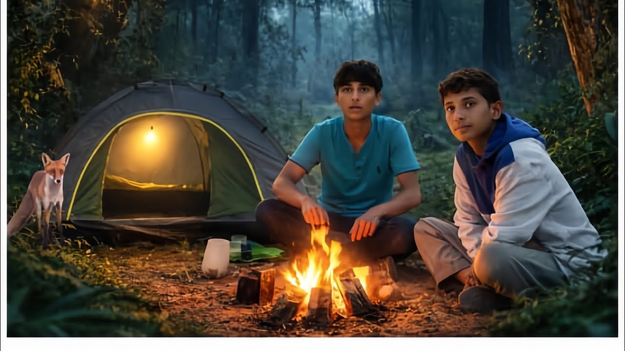 Epic Night Camping with Friends | Wild Adventure & Crazy Moments