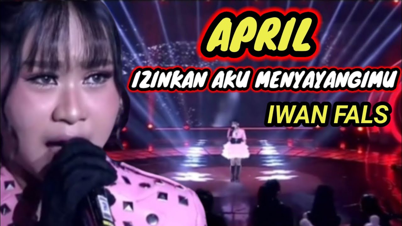April Nyanyikan Lagu Izinkan Aku Menyayangimu || Suara Merdu Bikin Merinding