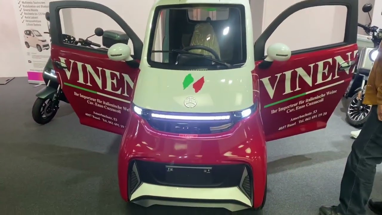 I-Tango🇨🇭 Fahrbahr ohne Führerschein❗️ An der Messe in Basel🇨🇭