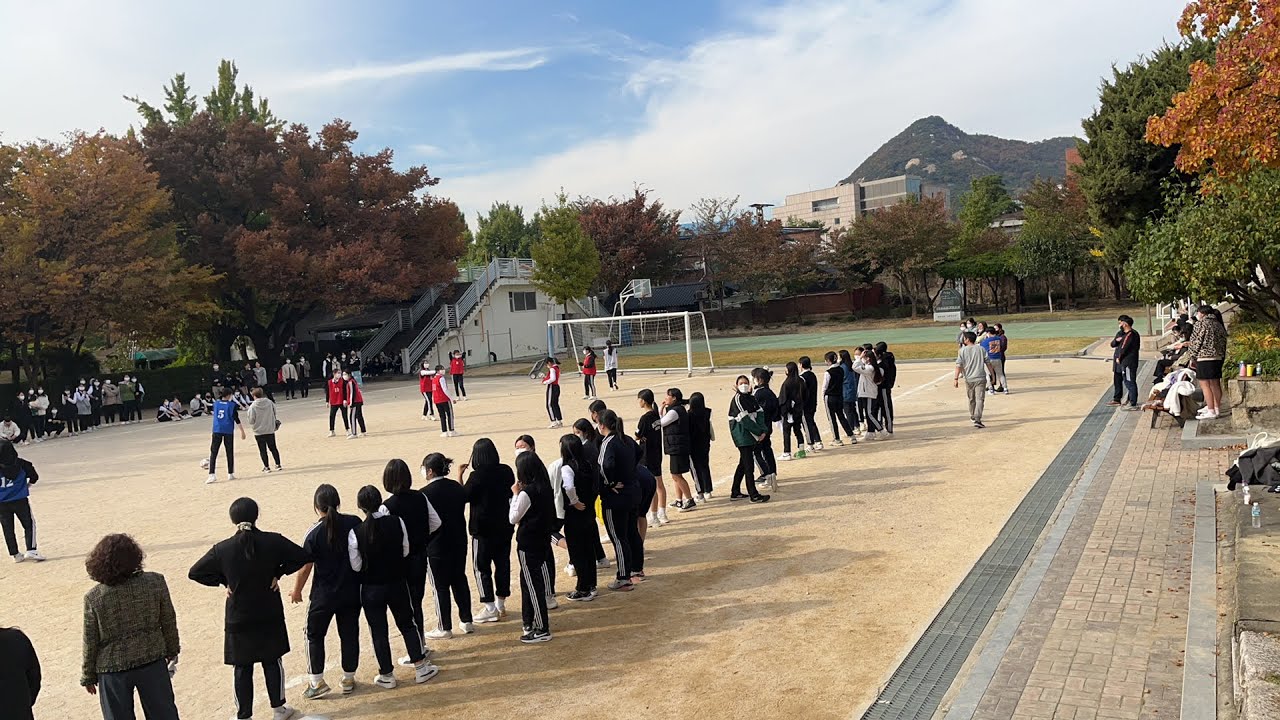 [2022덕성여고여신리그]2학년 축구 결승 후반전 및 선생님팀 대결, 시상식