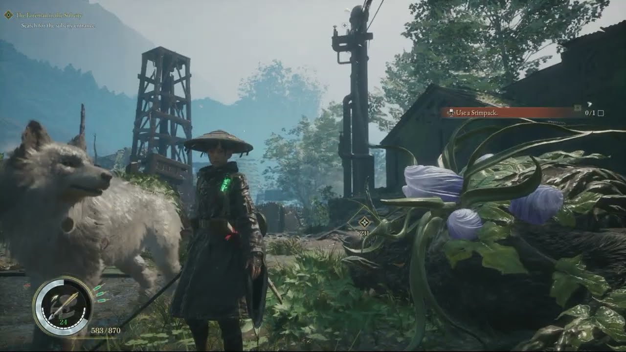 Beast of Reincarnation - Chapter 1: Use Stimpack To Heal Emma | Tutorial Xbox Series X Gameplay