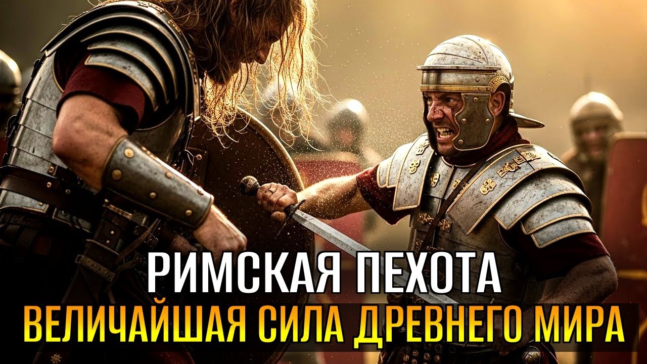 165 СМ ЯРОСТИ: Как Низкорослые РИМЛЯНЕ Побеждали Гигантских Германцев в Рукопашной?