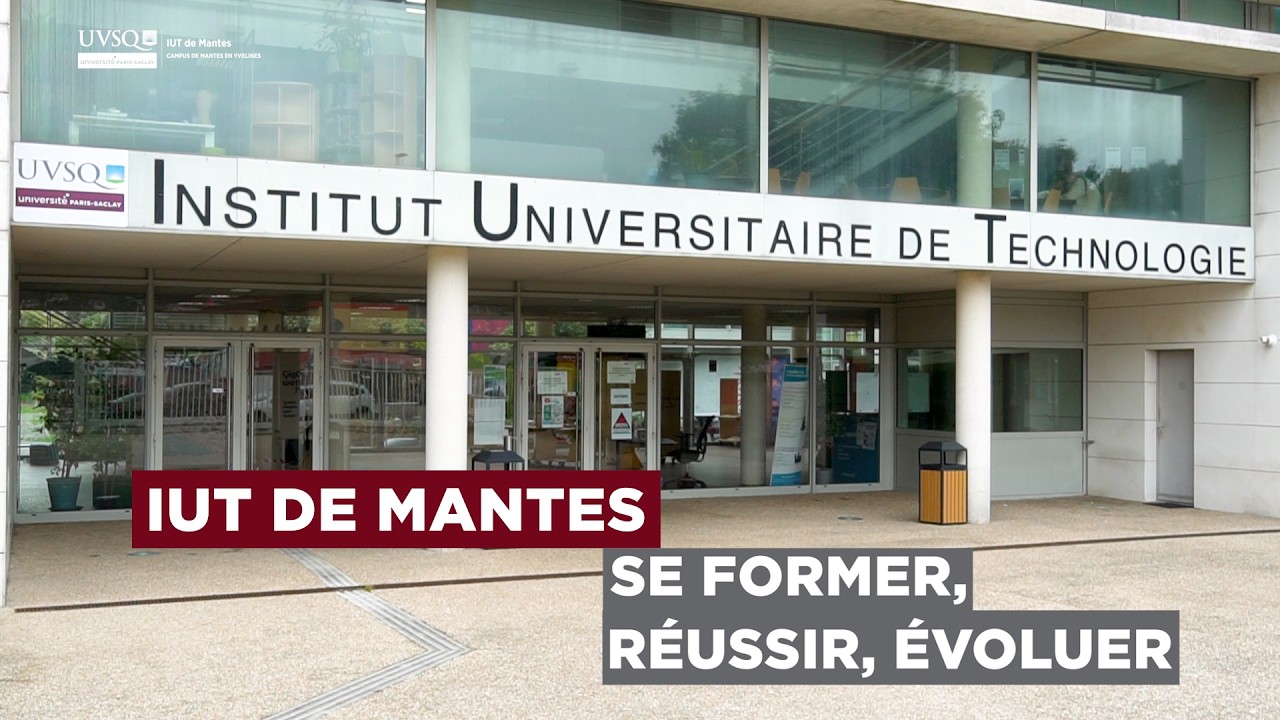 IUT de Mantes - Se former, réussir, évoluer