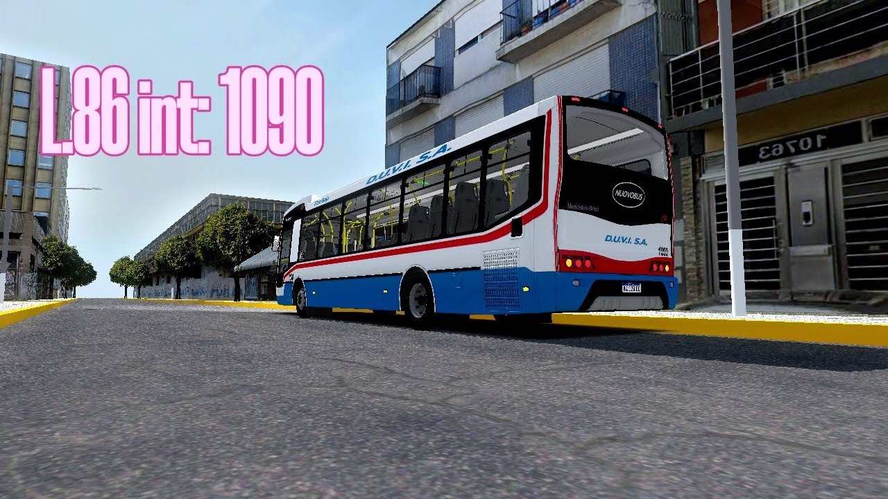#5 PASANDO SEMAFOROS ♦️| Linea 86 interno 1090 | Nuovobus Citta 0500U(creo)