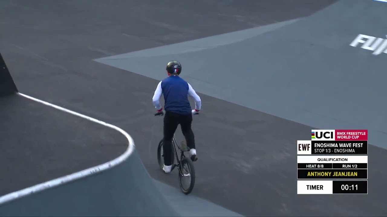 Anthony Jeanjean - 1st Final BMX Freestyle Park Men Enoshima 2024