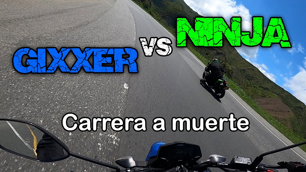 Gixxer 250 vs Ninja 300 | CARRERA A MUERTE ascendiendo al Lago Calima | ¿Cómo fue el desempeño?