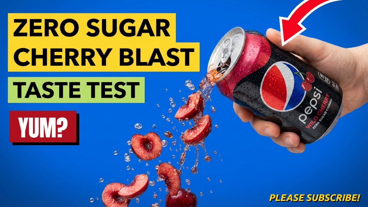 NEW PEPSI FLAVOR ZERO SUGAR WILD CHERRY CREAM