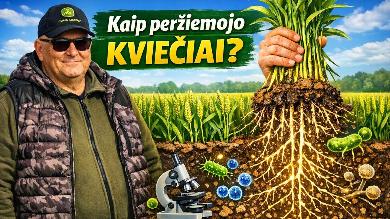 Kaip peržiemojo kviečiai? &Scaron;aknų analizė ir dirvožemio mikrobiologija