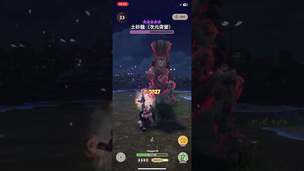 10階霞龍銃vs10星次元突變土砂龍（隨便打打🤣）