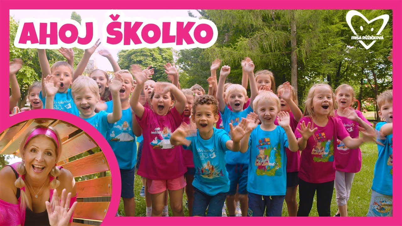 Míša Růžičková - Ahoj školko - Písničky pro děti - (Cvičíme s Míšou 9)