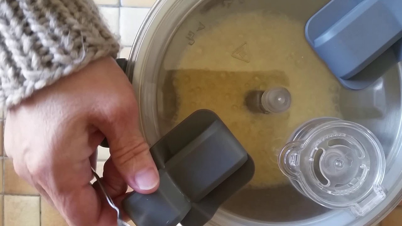 Crème pâtissière au compact cook elite pas à pas