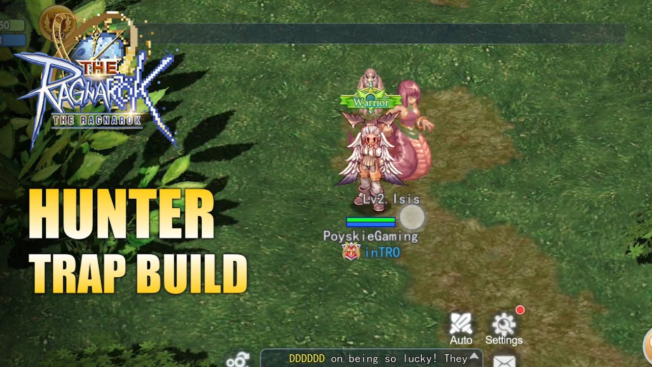 The Ragnarok Gameplay - Hunter Trap Build | Field, ET, Dungeon