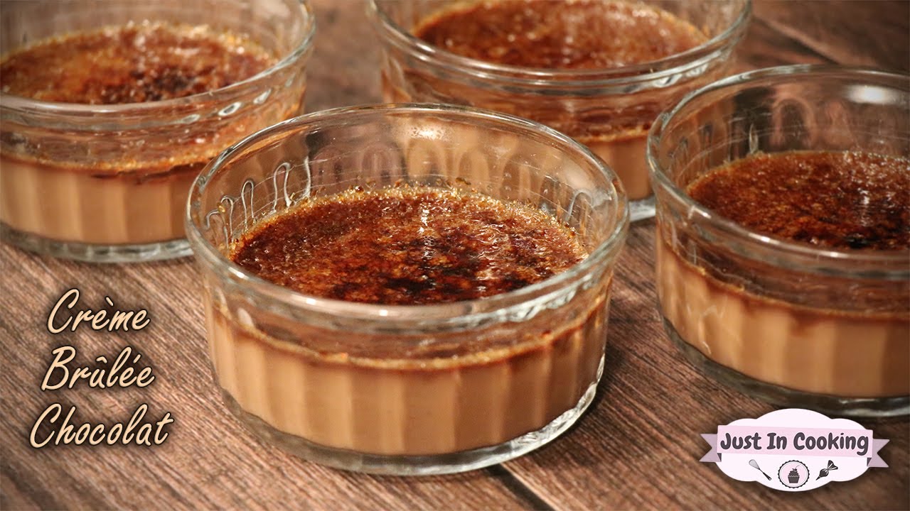 Recette de Crème Brûlée au Chocolat