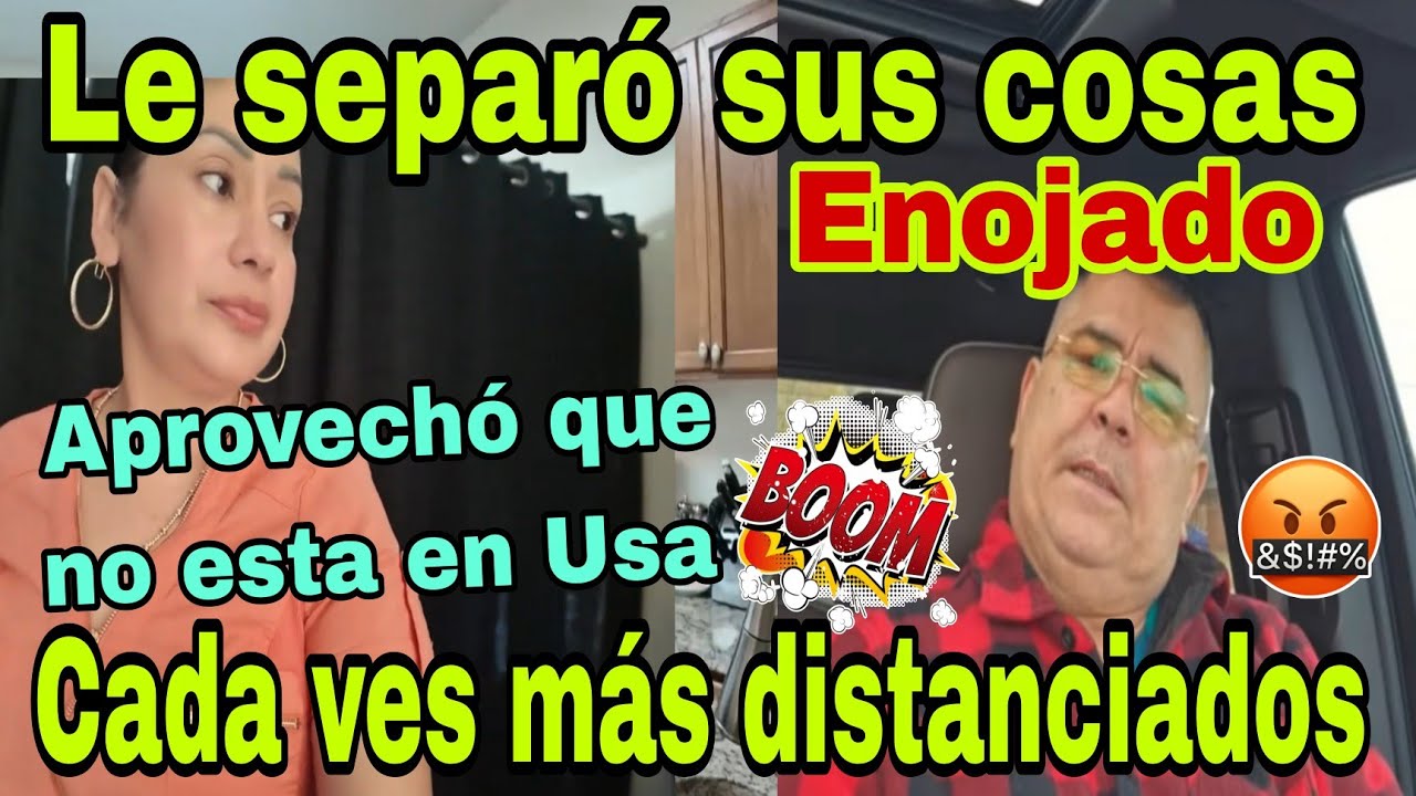 🚨Le separ&oacute; sus cosas💥😱En0jado😡Aprovech&oacute; que no est&aacute; en Usa😮Cada vez m&aacute;s distanciados🫢