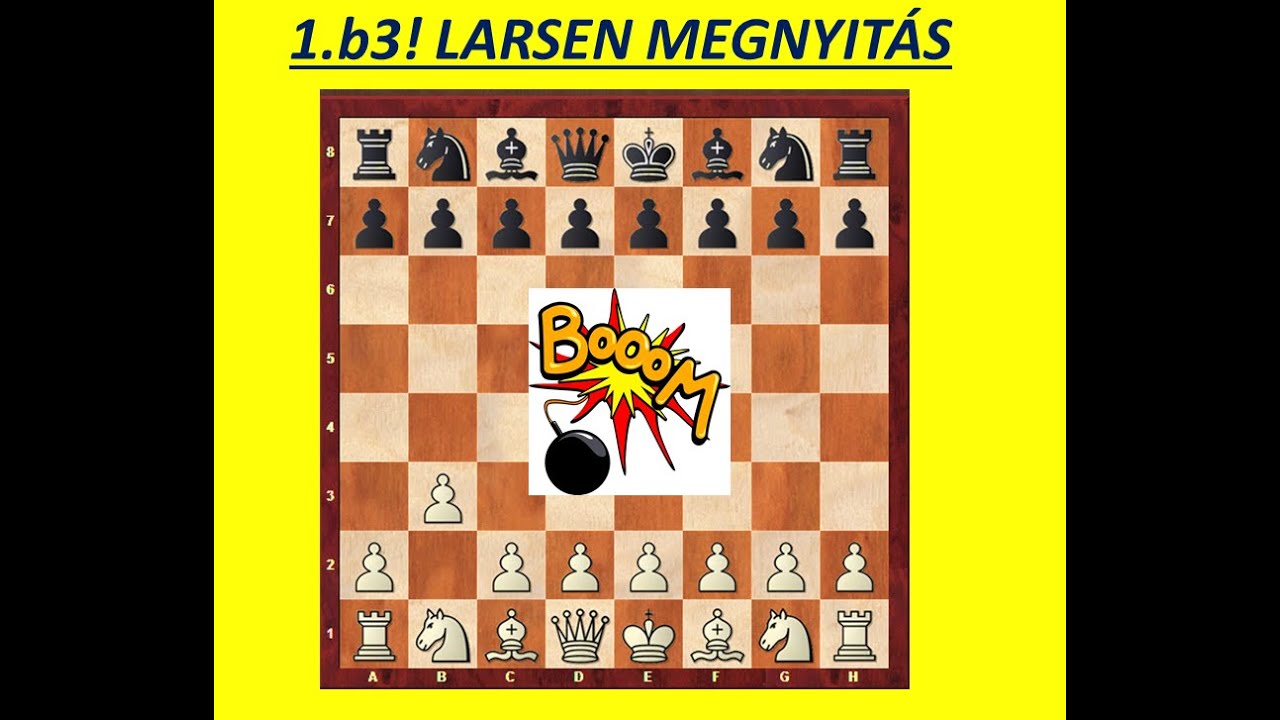 1.b3! Veszélyesebb, mint gondolnád! 🔥