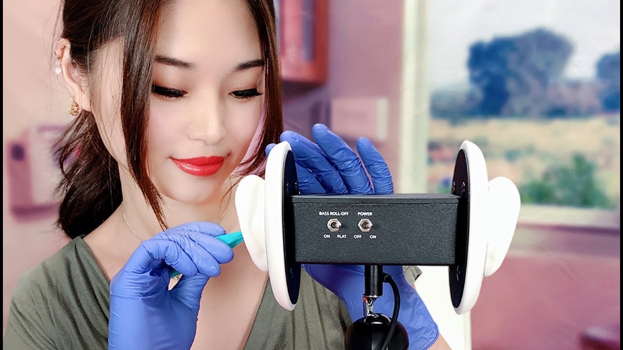 [ASMR] School Nurse Ear Check and Cleaning