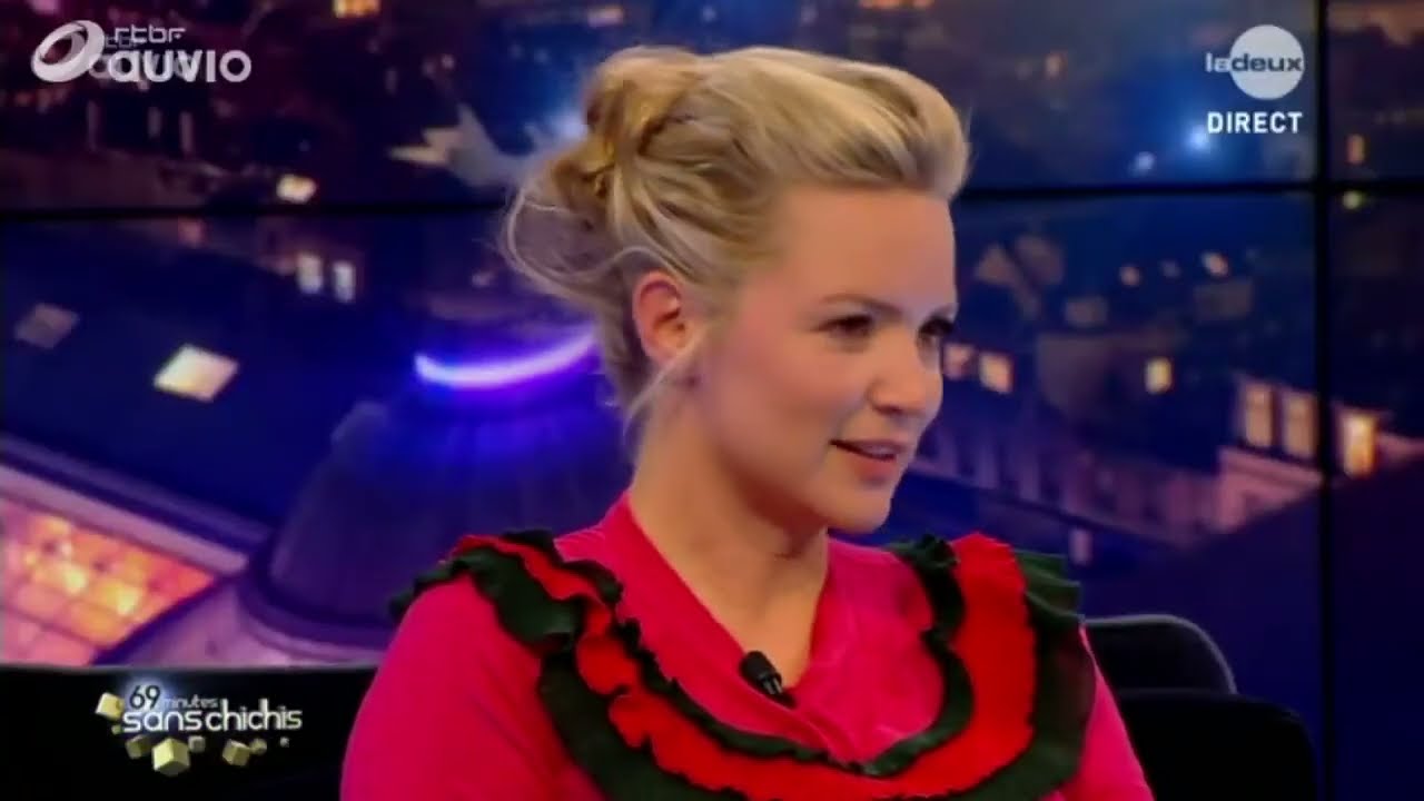 Virginie Efira 69 minutes sans chichis RTBF 23 septembre 2016