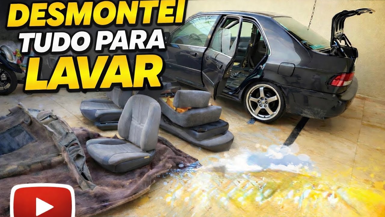 Limpeza interna | HONDA CIVIC 1993 | projetinho jdm ! 