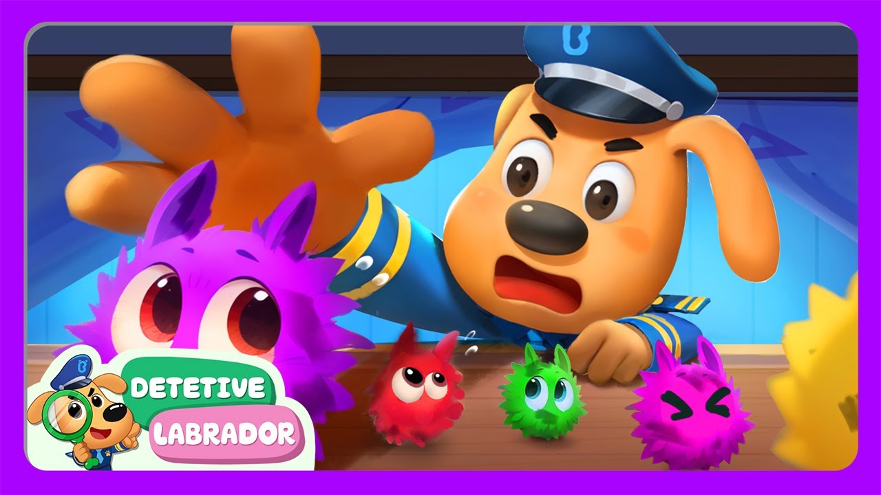 Os Germes Debaixo da Cama 🦠 Bons Hábitos ✅ NOVO Episódio do Detetive Labrador 🔍 Desenho Animado