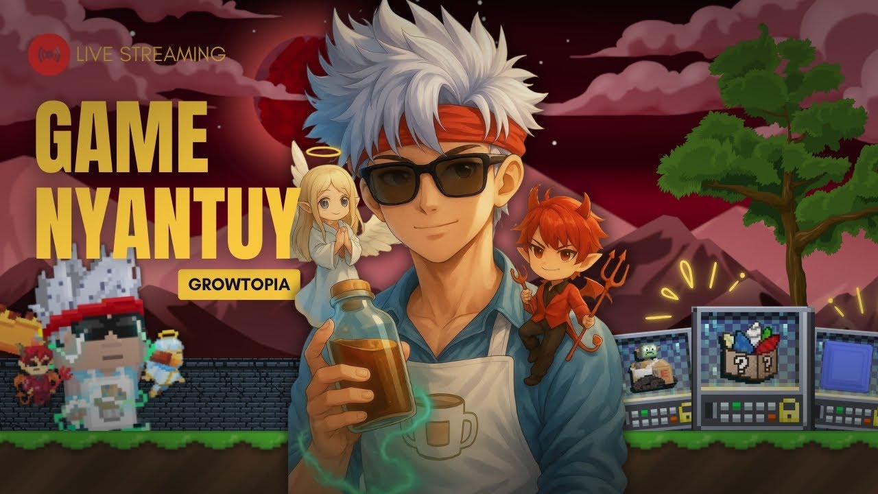 Jadi Masser!~  LIVE GROWTOPIA INDONESIA